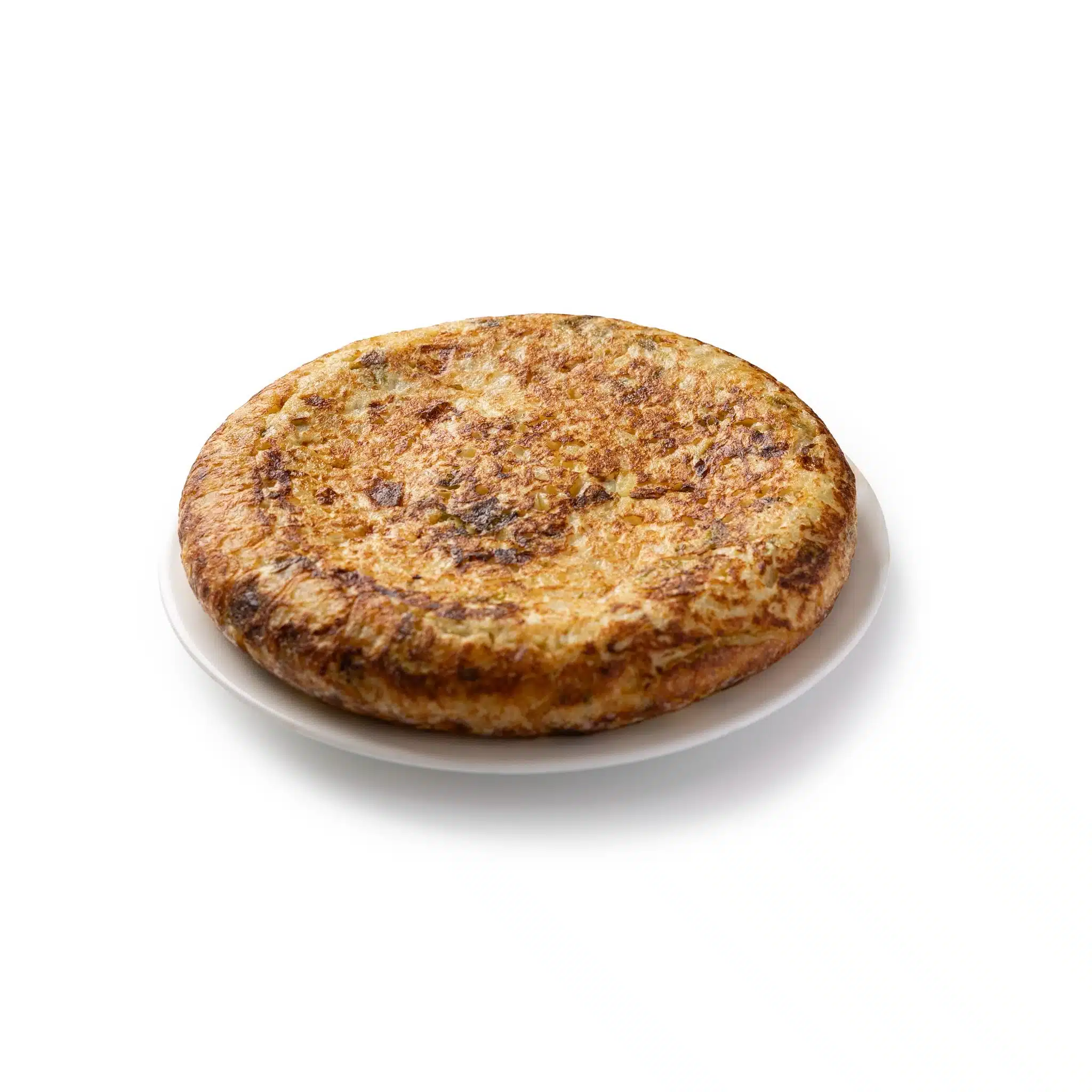 Tortilla de papas con pimientos