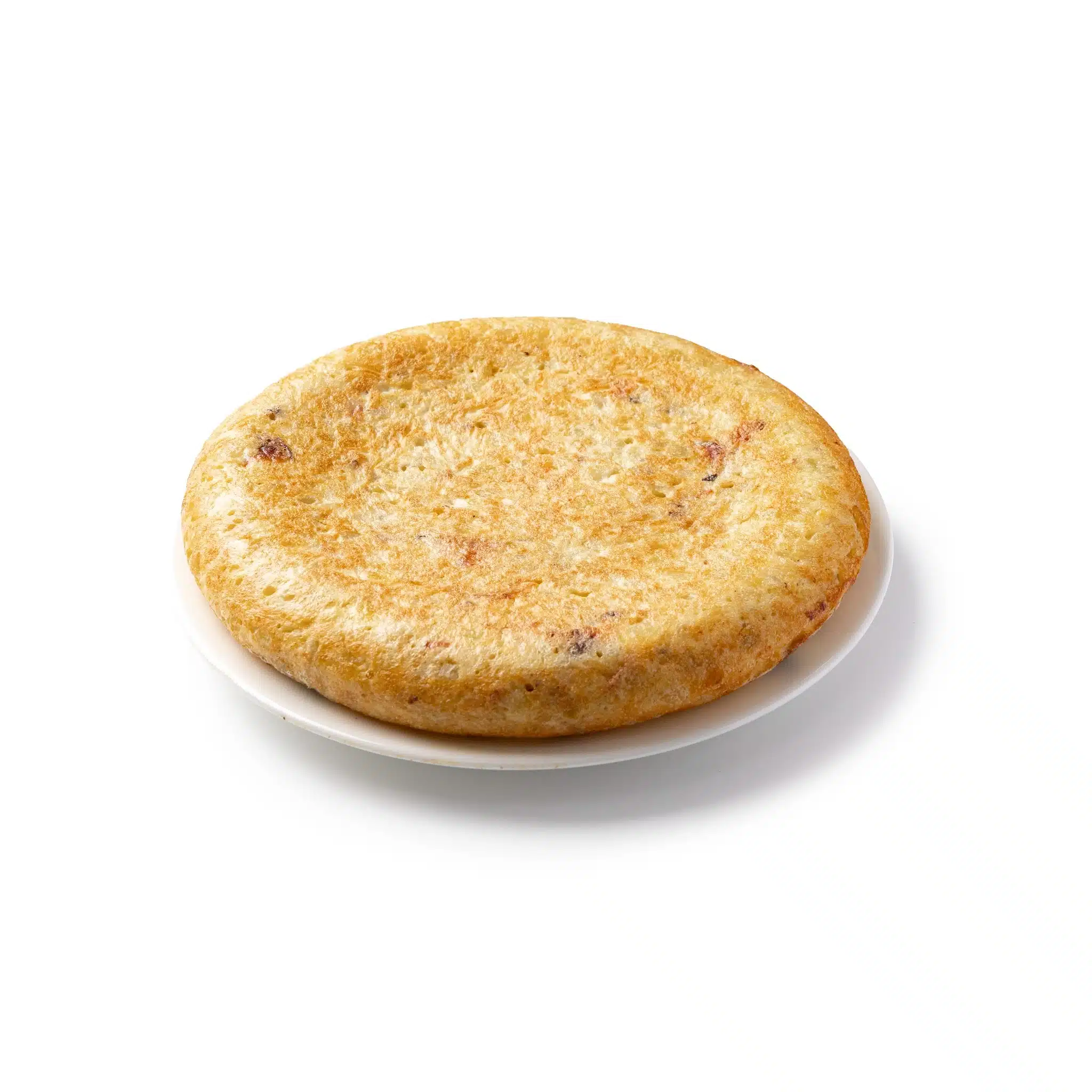 Tortilla de papas con bacon y queso